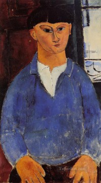  Amedeo Painting - portrait of moise kisling 1916 Amedeo Modigliani